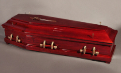 Wooden coffin funeral accessories Poland